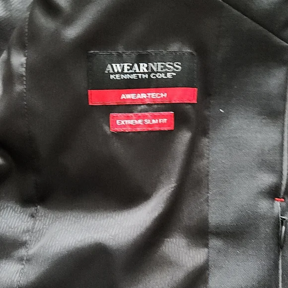 Kenneth cole extra slim suit jacket